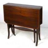 An Edwardian mahogany Sutherland table,