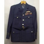 An RAF Wing Commander's service dress un