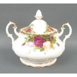 A Royal Albert porcelain part tea servic