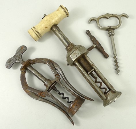 A Mechi type cork screw circa 1850, with