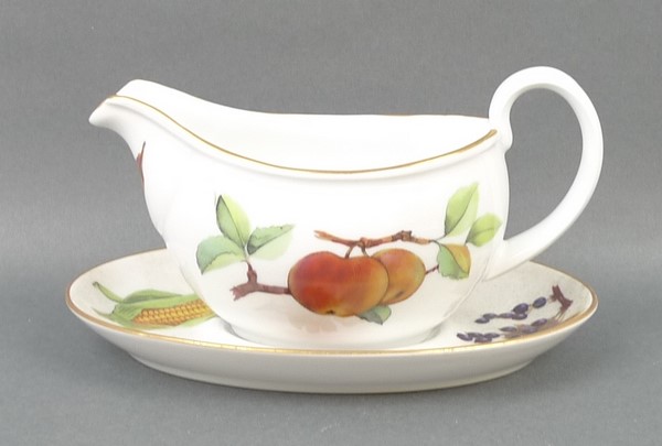 A group of Royal Worcester porcelain tab