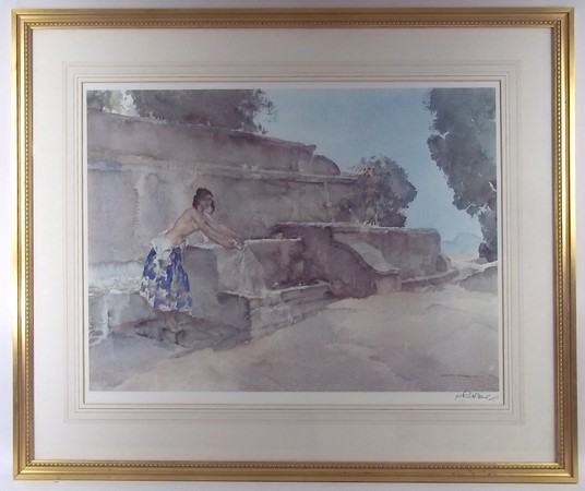 Sir William Russell Flint (1880-1969): I - Image 2 of 4