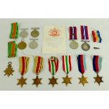 WWI medals F. J Day Private Northern reg