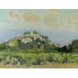 Mary P. R. Allan (1917-2002): view of Eygaliere, watercolour, signed lower right, together with