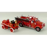 A quantity of Matchbox, Models of Yesteryear Fire Engine series models, circa 1997, including a