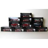 A quantity of Brumm scale models, comprising; a Fiat 1100E, Fargone, 1952,  R245, a Ferarri 312PB,