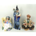 A group of Royal Doulton figures, comprising; 'Omar Khayyam', HN2247, 'Sweet Dreams', HN2380, and