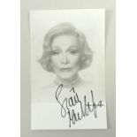 A signed photograph of Sian Phillips.