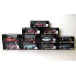 A quantity of Brumm scale models, comprising; a Porsche 550 RS 1954, R277, an Alfa Romeo 33TT12,