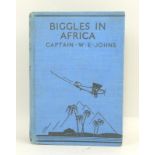 CATALOGUE AMENDMENT: THIS IS A REPRINT
W E Johns; Biggles in Africa, pyramid reprint, 12mo,