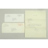 A typewritten letter from Elvis Presley, signed, to a British fan, Miss Patrizia Orme, dated June