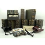 A large quantity of stereoscopic cards including seven Keystone View Co double book volumes of