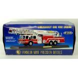 A Franklin Mint precision model of an Emergency One Fire Engine, HP 105 Platform, scale 1:32, mint