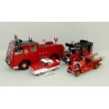 A Franklin Mint model, scale 1:24, of a 1912 Christie Front Drive Steamer Fire Truck, scale 1:32