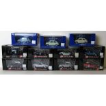 A quantity of Brumm scale models, comprising; an Alfa Romeo, 33TT12, 1975, R239, a Simea 8 1934,