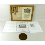 A trio of Medals awarded to Bombardier Edward Ernest Collins 47899 RA,