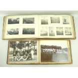 A group of three photograph albums appertaining to Captain A E Buckland CBE, DSO, DSC* RN,