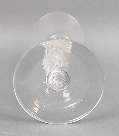 A George II wine glass, circa 1750, - Image 2 of 2