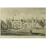 G Clarke of Scaldwell (English, 19th century): Rockingham Castle, Northampton,