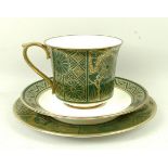 A Caverswall porcelain part dinner and tea service decorated in the 'Imperial',