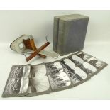 A Realistic Travels, London, set of stereoscopic cards 'The Great War', Official Series', boxed,