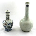 A Chinese porcelain bottle, Chenghua mar