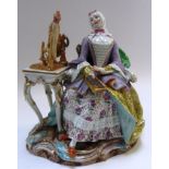 A Meissen porcelain figure of a 'The Goo