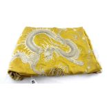A  Vietnamese gold ground embroidered si