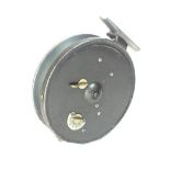 A Hardy Bros 4 1/8 inch fly fishing reel