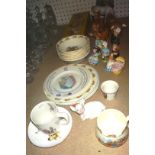 A quantity of assorted ceramics, includi