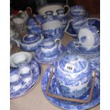A quantity of assorted blue and white Co