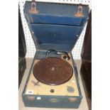 A Decca 50 portable gramophone together