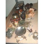 A quantity of collectables, including mi