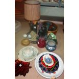 A group of ceramics and collectables, in