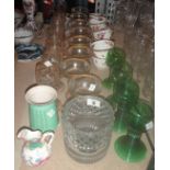 A quantity of ceramics and glass, includ