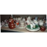 A large quantity of mixed ceramics, incl