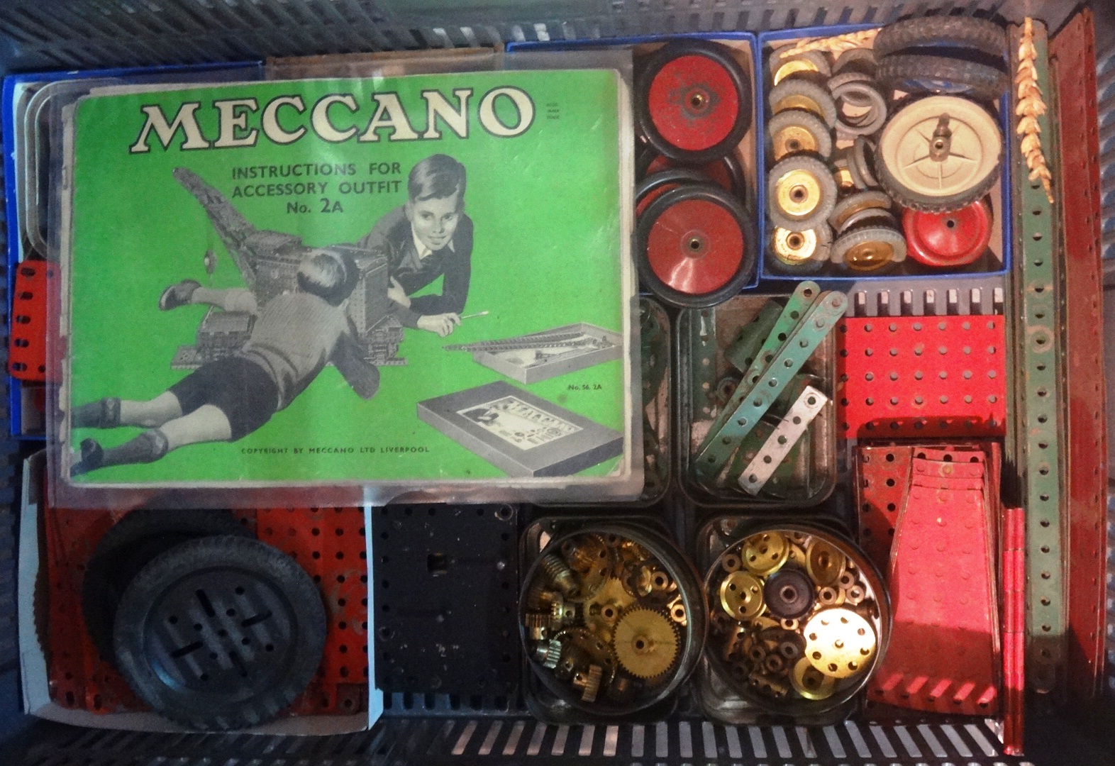 A quantity of assorted Meccano.