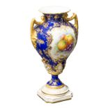 A Royal Worcester two-handled vase by Wi