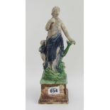 A Wood family pearlware figure of Venus,