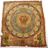 An Indian Mandala, 20th century, the rec