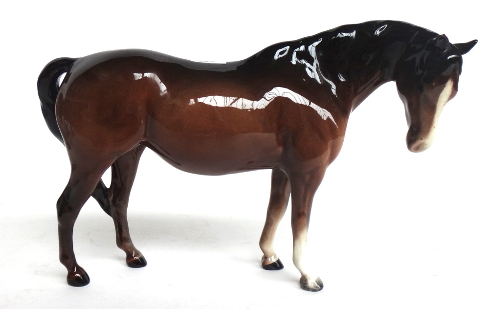 A Beswick Dales pony 'Maisie' No.1671, a Beswick Fell pony 'Dene Dauntless' No.