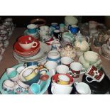 A quantity of assorted dinner and tea wares, including Paragon, Wedgwood, Poole and sundry.