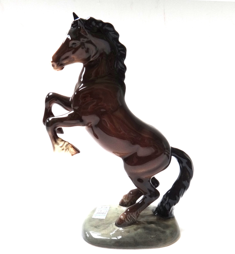 A Beswick horse 'Red Rum' 'Brian Fletcher Up, - Image 2 of 2