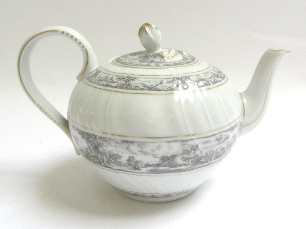 A Hutschenreuther porcelain part dinner, tea and coffee service decorated in the 'Campagna' pattern,