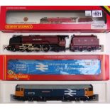 A Hornby 00 gauge locomotive and tender LMS Coronation class 7P 4-6-2 'Duchess of Sutherland',