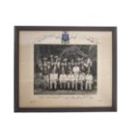 [HARROW SCHOOL]  'Philathletic Club, 1930'.  framed photograph of an Harrovian posed group.