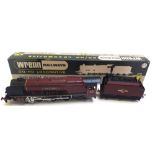 A Wrenn 00 gauge locomotive and tender 'City of London', boxed.