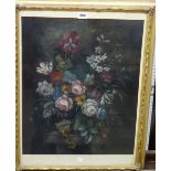 Dutch School (19th century), Still life of flowers, oil on canvas, 51.5cm x 41.5cm.
