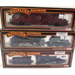 Three mainline 00 gauge locomotives comprising; 'Illustrious',