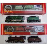 A Hornby 00 gauge Locomotive and tender 'Stowe' and another locomotive and tender LMS class 4-4-0